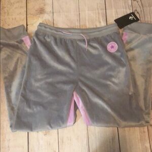 Converse‎ velour style track pants
